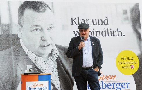 Lutz Krause - Kampagnenpräsentation von Sven Herzberger in Königs Wusterhausen Lutz Krause - Kampagnenpräsentation von Sven Herzberger in Königs Wusterhausen