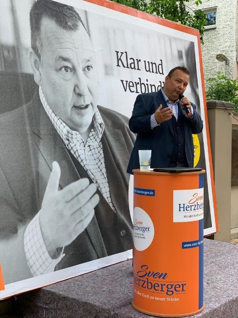 Sven Herzberger - Kampagnenpräsentation vom 28.06.2023 in Königs Wusterhausen Sven Herzberger - Kampagnenpräsentation vom 28.06.2023 in Königs Wusterhausen